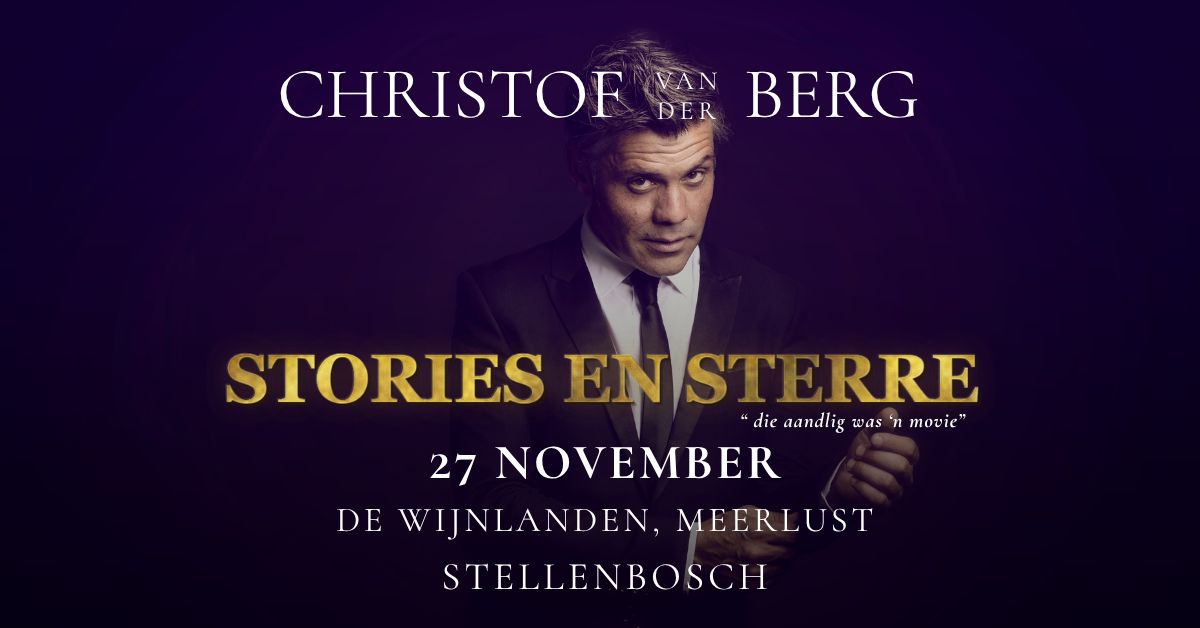 Christof van der Berg: Stories en Sterre
