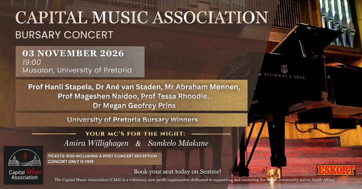 CMA Gala & Bursary Award Concert