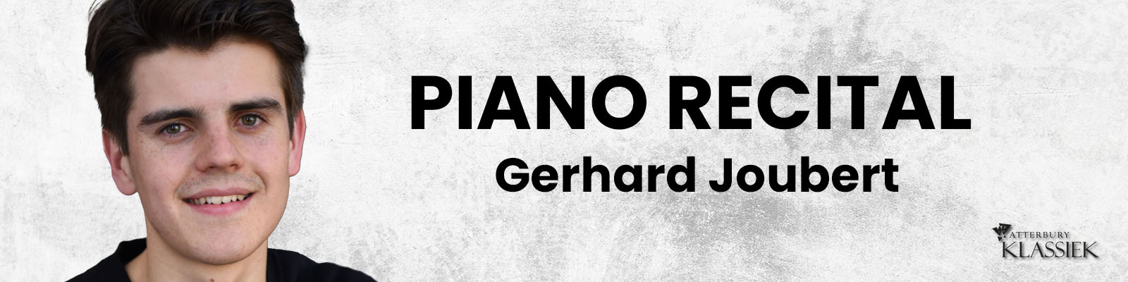 Gerhard Joubert: PIANO RECITAL 16 July | 15:00 | R180 - R200
