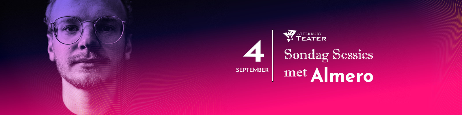Sondag Sessies met Almero 4 September | 15:00 | R180