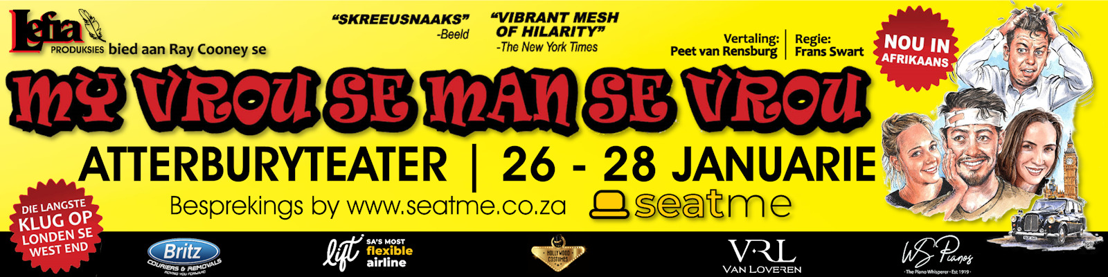 27 January | 19:00 | R180 - R220