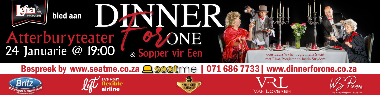 24 January | 19:00 | R180 - R220
