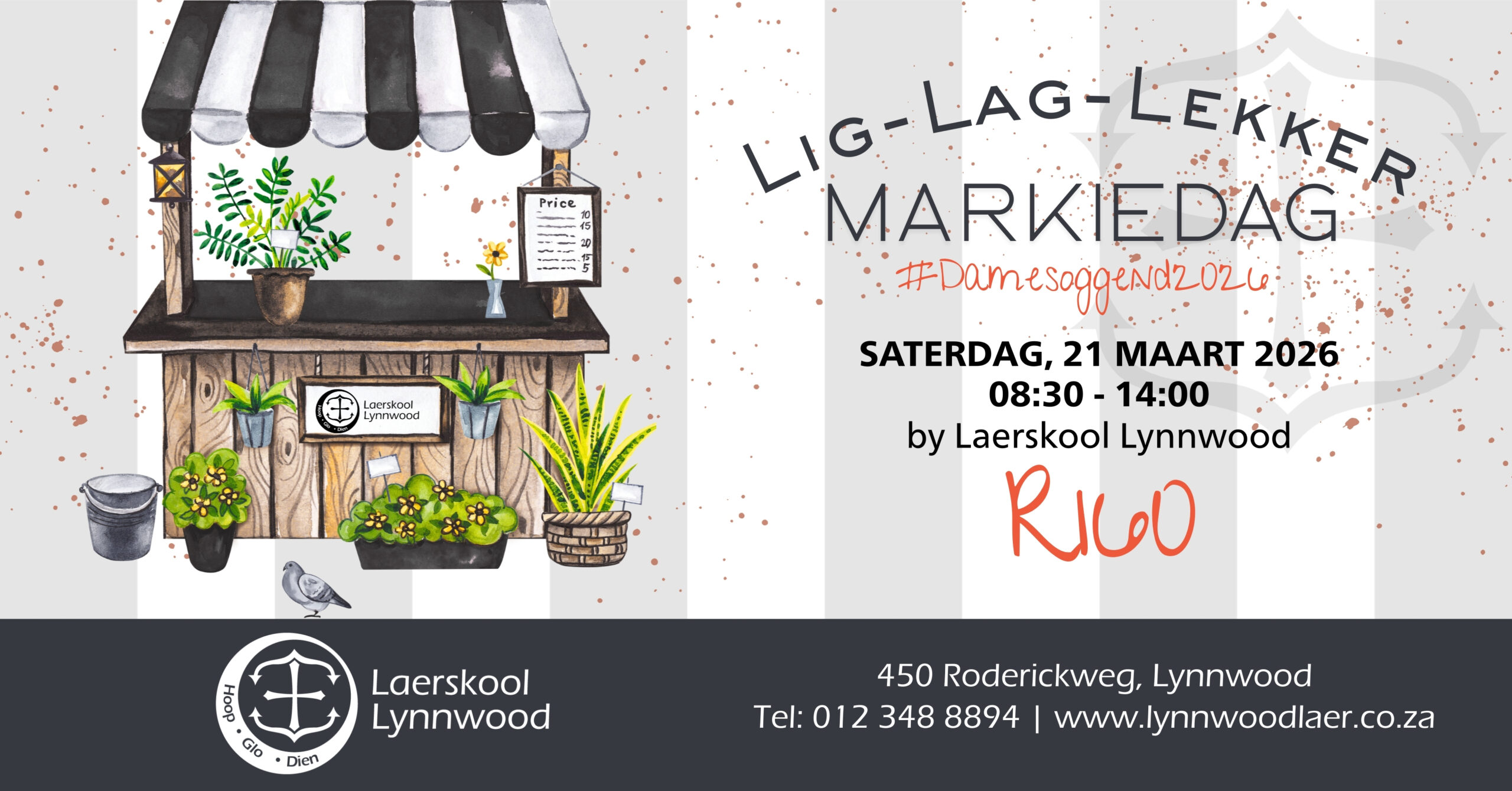 Protected: Laerskool Lynnwood: Lig-Lag-Lekker Markiedag